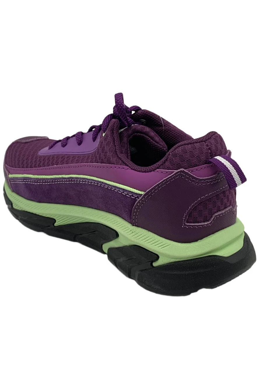 Avenger Women's A1010 Electra CT Work Boots Purple/Green - Wide - Picture 3 of 3